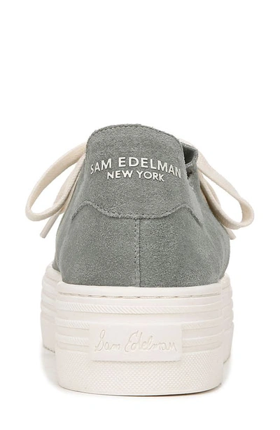 Shop Sam Edelman Pippy Platform Sneaker In Sky Grey
