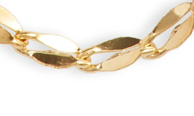 Shop Nordstrom Tinsel Chain Link Necklace In 14k Gold Plated