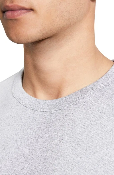 Theory Essential Tee In Anemone Modal Jersey In Grey Multi