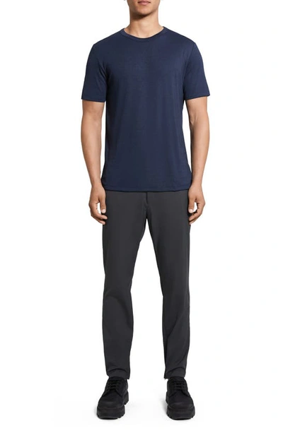 Theory Anemone Milano Essential Tee In Eclipse Multi