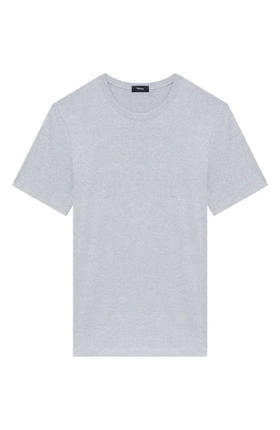 Theory Essential Tee In Anemone Modal Jersey In Grey Multi