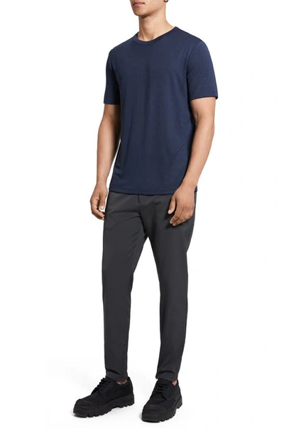 Theory Anemone Milano Essential Tee In Eclipse Multi