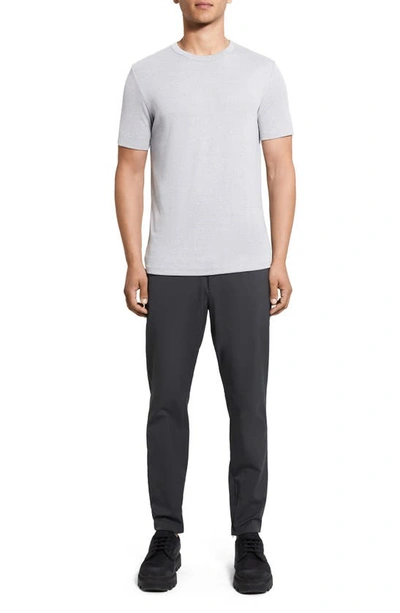 Theory Essential Tee In Anemone Modal Jersey In Grey Multi