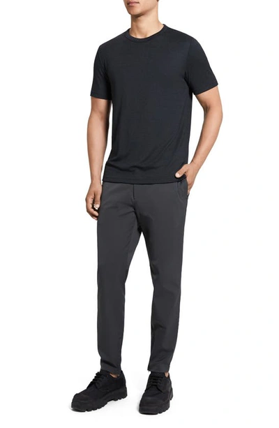 Theory Essential Tee In Anemone Modal Jersey In Black Multi