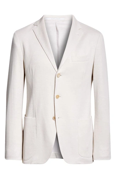 Eleventy Linen & Cotton Sport Coat In Sand