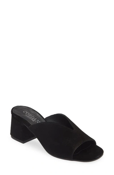 Shop Cordani Pollie Slide Sandal In Crosta Nero