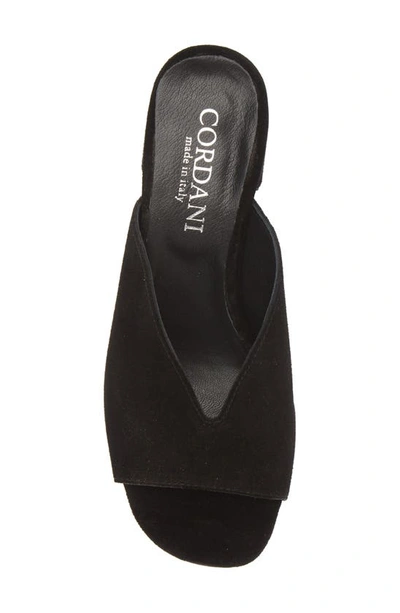 Shop Cordani Pollie Slide Sandal In Crosta Nero