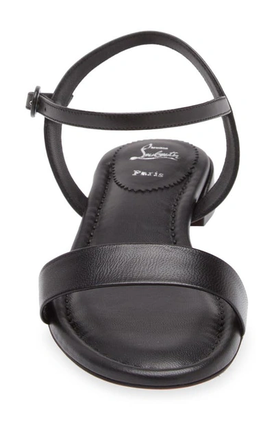 Christian Louboutin Sweet Jane Ankle-strap Sandals In Black