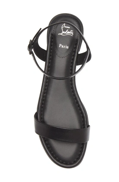 Christian Louboutin Sweet Jane Ankle-strap Sandals In Black