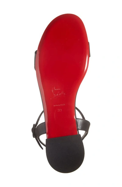 Christian Louboutin Sweet Jane Ankle-strap Sandals In Black