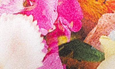Shop Christian Louboutin Iriza Pointed Toe Half D'orsay Pump In Pink Multi Print