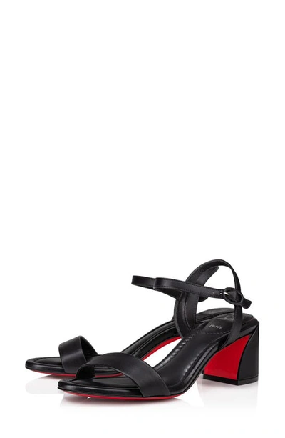 Shop Christian Louboutin Miss Jane Sandal In Black