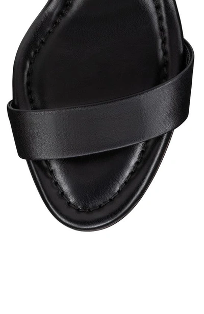Christian Louboutin Miss Sabina Red Sole Ankle-strap Sandals In Black