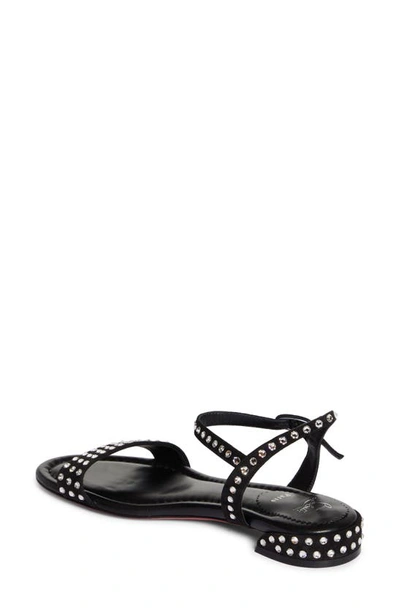 Shop Christian Louboutin Sweet Jane Crystal Embellished Sandal In Black