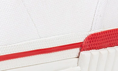 Shop Christian Louboutin Super Pedro Platform Sneaker In White