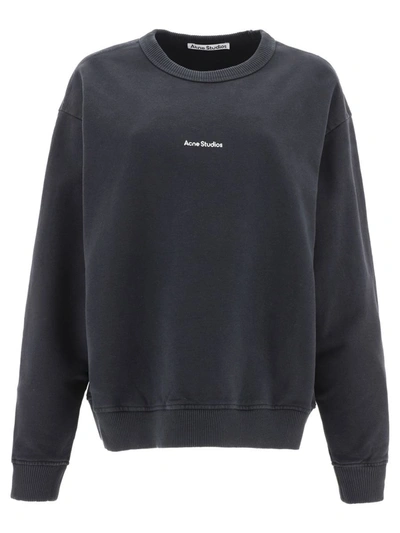Shop Acne Studios "" Sweatshirt In Black
