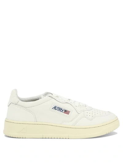 Shop Autry "medalist" Sneakers In White