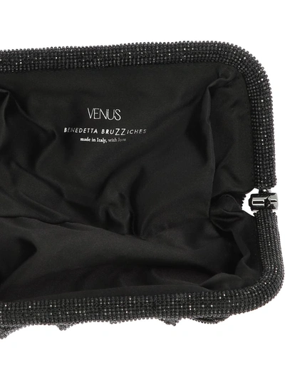 Shop Benedetta Bruzziches "venus La Grande" Clutch In Black