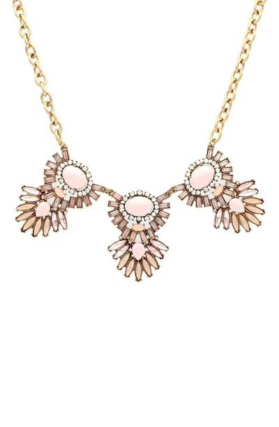 Shop Olivia Welles Center Of Attention Necklace In Pink