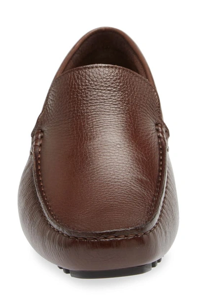 Nordstrom Bend Venetian Driving Shoe In Brown Chocolate