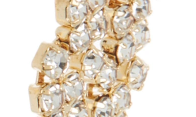 Shop Tasha Crystal Cluster Choker Necklace In Gold