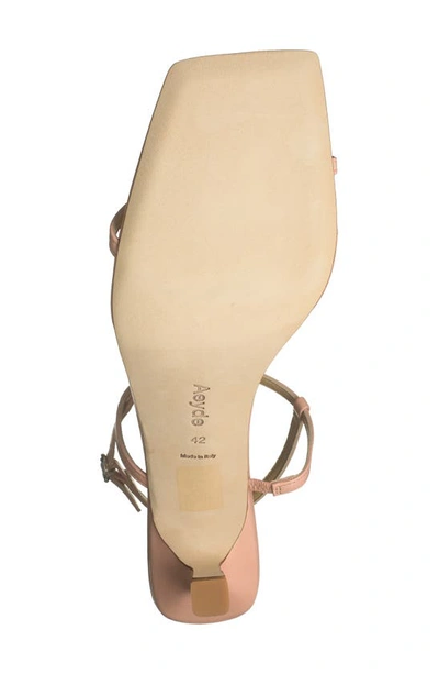 Shop Aeyde Elise Slingback Sandal In Blush