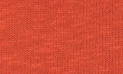 Shop Madewell Starburst Crochet Detail Sleeveless Cotton Sweater In Copperwashed Orange