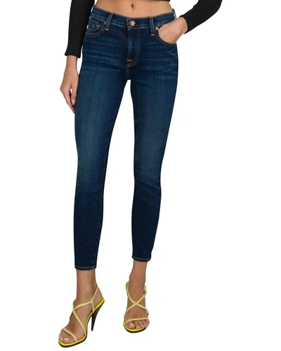 Shop 7 For All Mankind Bairfate Ankle Skinny Jean In Multi