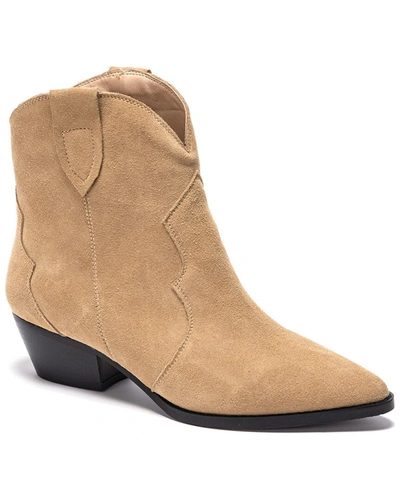 Shop Soho Collective Georgia Suede Boot In Green