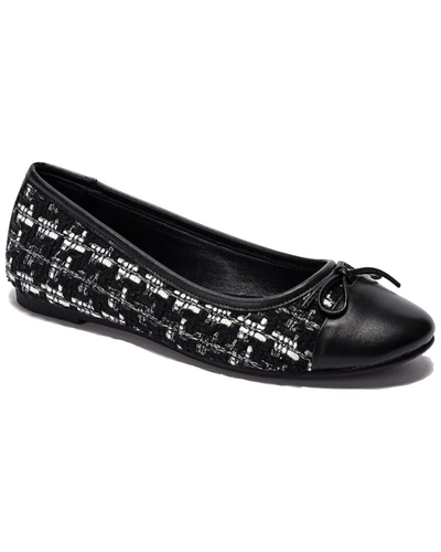 Soho Collective Fiona Tweed Ballerina Flat In Multi