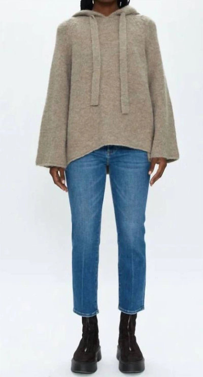 Shop Pistola Elena Sweater In Taupe In Grey