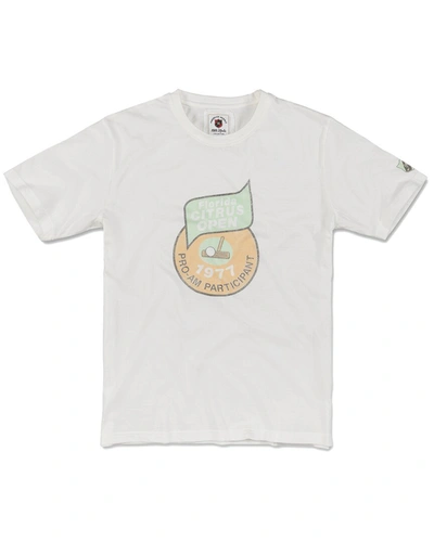 Shop American Needle T-shirt In White