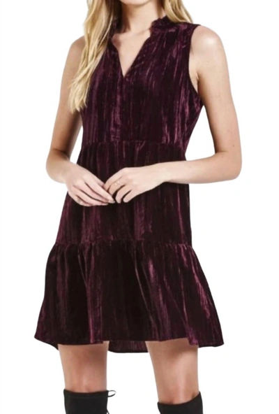 Dear John Denim Helena Mini Dress In Cherry Marmalade In Multi