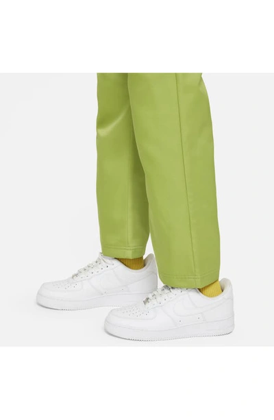 Shop Nike Kids' Sportswear Water Repellent Cargo Pants In Pear/ White