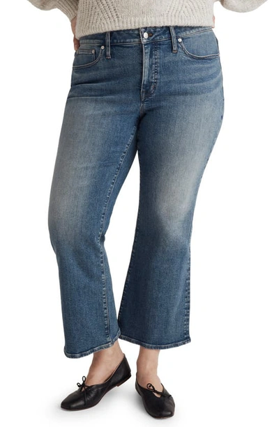 Shop Madewell Kick Out Crop Jeans In Oneida Wash