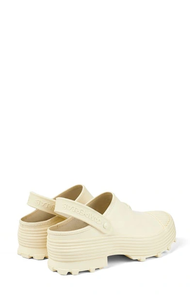 Camperlab Traktori Backless Mules In White Natural