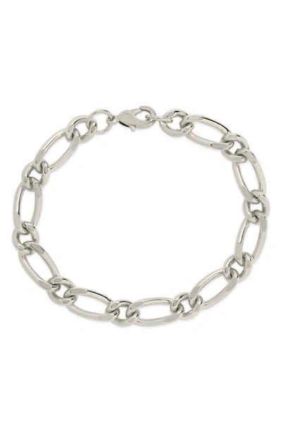Sterling Forever Rhodium Plated Amoura Bracelet In Silver