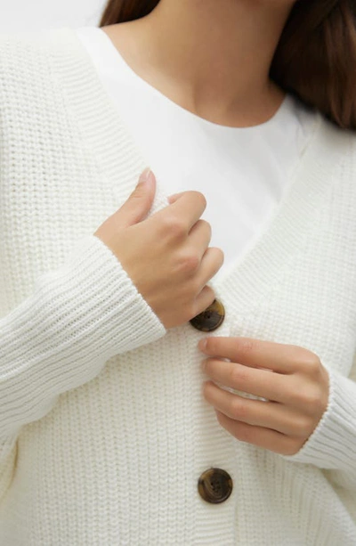 Vero Moda Lea Cardigan In Cloud Dancer