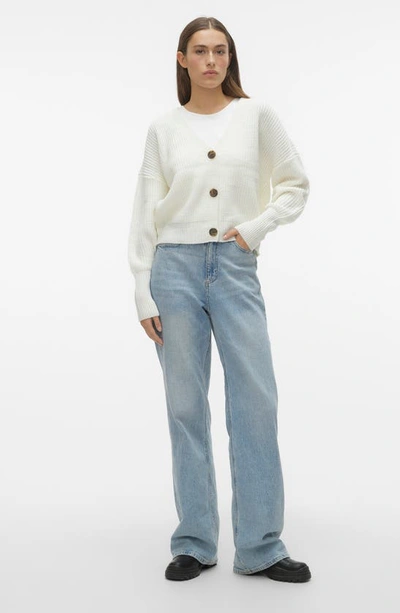 Vero Moda Lea Cardigan In Cloud Dancer