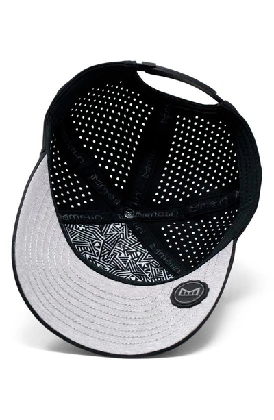 Melin Odyssey Brick Hydro Performance Snapback Hat In Olive Camo Midnight