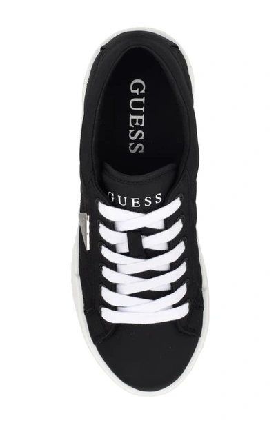 Guess Tesie Platform Sneaker In Black