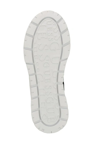 Guess Tesie Platform Sneaker In Black
