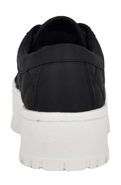 Shop Guess Tesie Platform Sneaker In Black