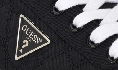 Guess Tesie Platform Sneaker In Black