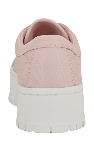 Guess Tesie Platform Sneaker In Light Pink