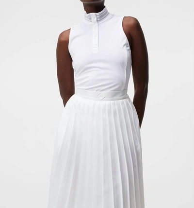 Shop J. Lindeberg Bettina Top In White