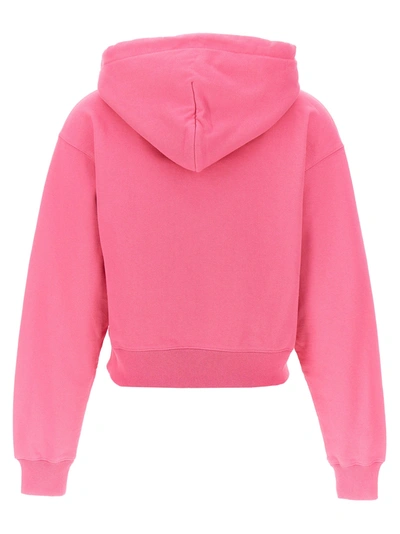 Shop Jacquemus Gros Grain Sweatshirt Pink