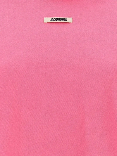 Shop Jacquemus Gros Grain Sweatshirt Pink