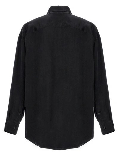 Shop 1017 Alyx 9 Sm Logo Embroidery Cupro Shirt Shirt, Blouse Black