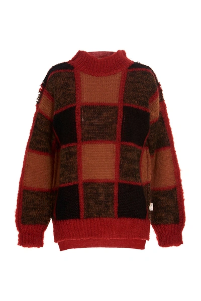 Shop Marni Multicolor Print Sweater Sweater, Cardigans Multicolor